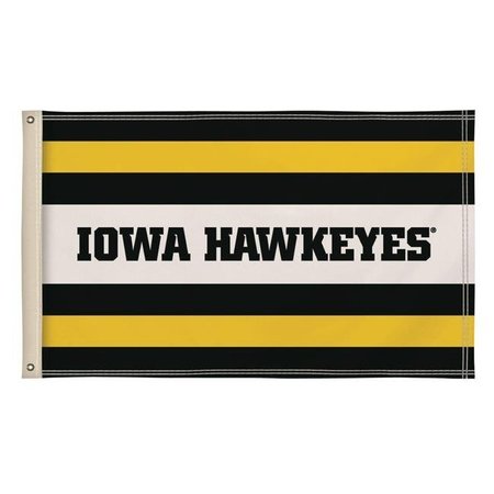 SHOWDOWN DISPLAYS Showdown Displays 810003IOWA-003 3 x 5 ft. Iowa Hawkeyes NCAA Flag - No.003 810003IOWA-003